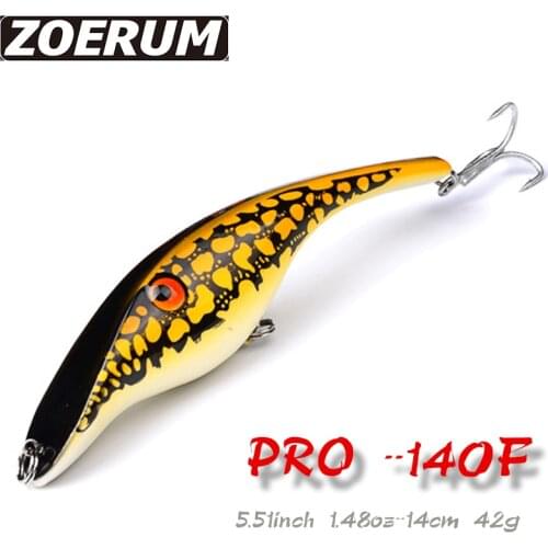 42g 14cm Wobblers Fishing Lures Top Water Lures For Bass Fishing Bait Bass Pencil Topwater Artificial Bait Hard Lures For Fish