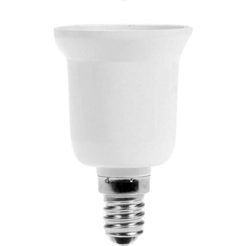 1pcs E12 to E27 Socket Converter Light Bulb Lamp Holder Adapter Plug Extender Lampholder