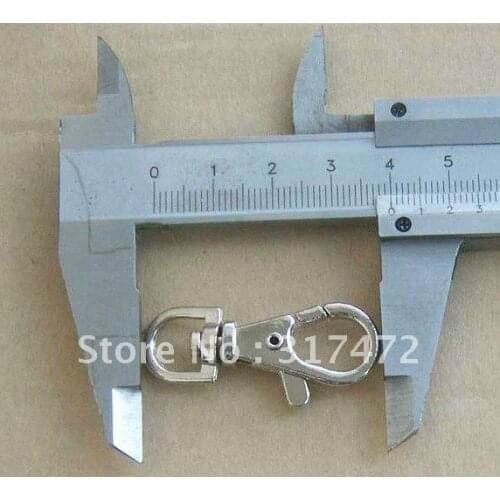 Freeshipping!! 40mm Silver Plated Big Lobster Clasps Bag Clasp Findings