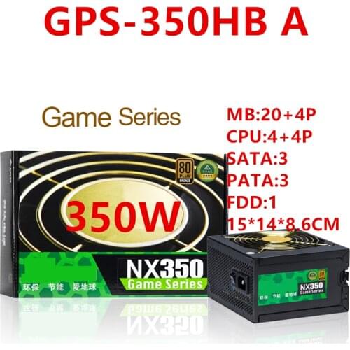 New Original PSU For Delta Brand NX350 80plus Bronze Full Voltage Silent Game Host Power Supply 350W Power Supply GPS-350HB A