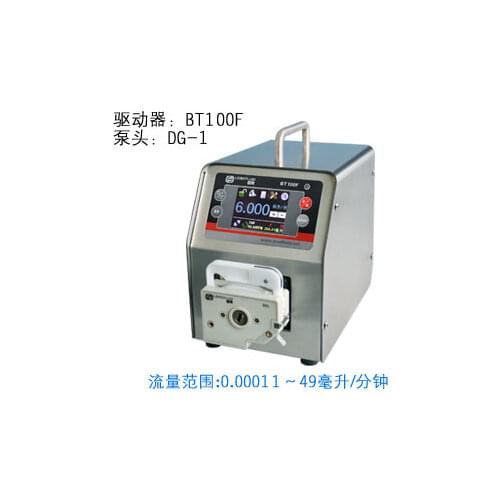 BT100F DG10-1 Intelligent Dispensing Dosing Filling Peristaltic Pump industry lab Tubing Pumps Precise 0.00011-20 ml/min