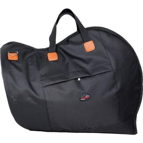 DUOER Portable French Horn Bag Cotton Waterproof One-Shoulder with Strap Storage Bag for Horn Bag