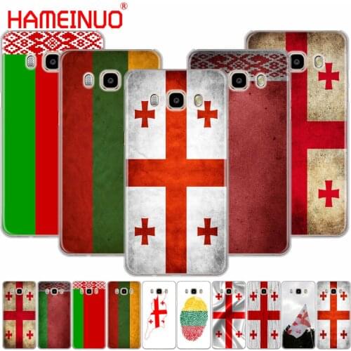 HAMEINUO Georgia Grunge Flag cover phone case for Samsung Galaxy J1 J2 J3 J5 J7 MINI ACE 2016 2015 prime