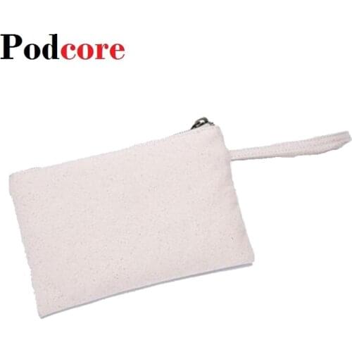 Canvas Clutch Bag Insert Bags Small Purse Bag Simple Purse Pouch Bolso Mujer Lona, 19*13cm(7.5"*5.1")