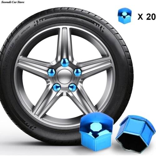 Car Wheel Screw Cap Decor Protective Cover Tire Modification Universal Plastic Sleeve Anti-rust And Dust-proof Cap Accessories