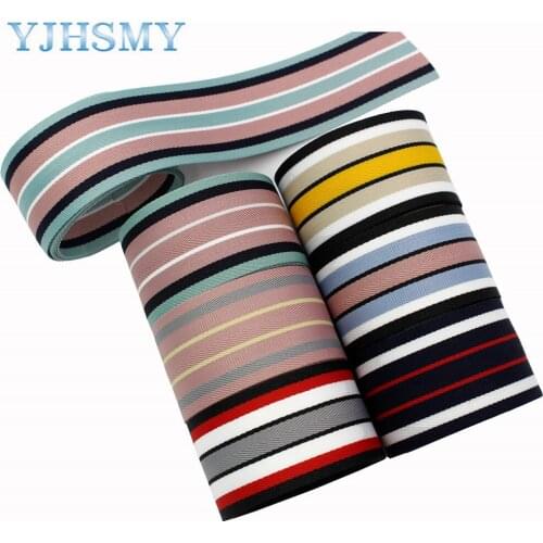 L-20522-384 1-1/2”Color stripes print Pattern Ribbon , 5 yards DIY handmade hair accessories Material , Bow Decoration