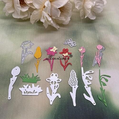 Flower butterfly Metal Cutting Dies Stencils Die Cut for DIY Scrapbooking Album Paper Card Embossing