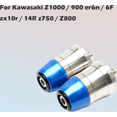 For Kawasaki Z1000 / 900 er6n / 6F zx10r / 14R z750 / Z800 modified stainless steel handle plug