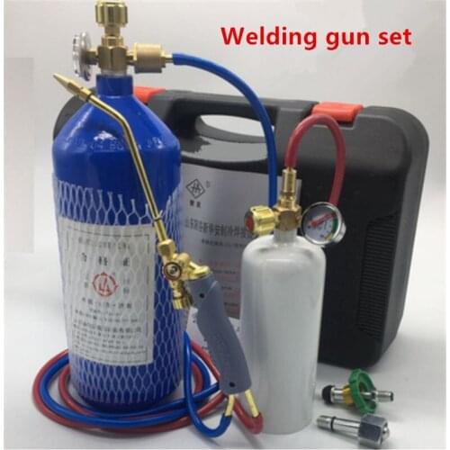 Portable Torch Set Refrigeration Repair Tool Air Conditioning Copper Tube Welding Torch Oxygen Torch Gas Welding Equipment 2L