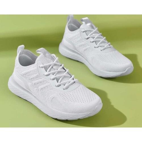 Plus Size One Pedal Womens Shoes, Casual Sports Shoes, Walking Shoes, Mesh Shoes, Flying Woven Shoes 2021