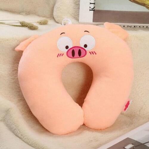 Cartoon U-shaped Pillow Neck Pillow Travel Pillow Office Cute Neck Pillow Backrest Cervical Pillow Student Nap Pillow F8118