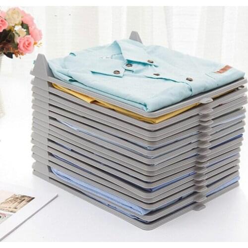 1pc 5pcs T Shirt Document Lazy Folding Board Organizers Shirt Organizer T Shirt Folder Board Clothing Dividers Stackable