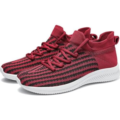 2020 Fashion Outdoor Men Sneakers High Quality Brand Casual Breathable Shoes Mesh Soft Jogging Tennis Mens Shoes Summer