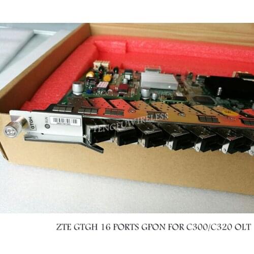 2021 latest GTGH C+ ZTE GTGH GPON card SFP ports 16 to ZTE GTGH with 16 C + C300 OLT C320 with high quality