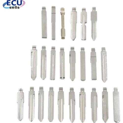 24PCS/LOT, Universal Auto Car Remotes Flip Blade for KD Remote Uncut Blade