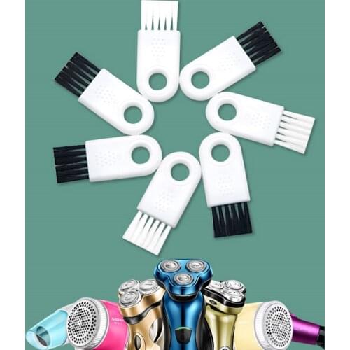 3 Pcs/Set Small Razor Clean Brush Nylon Hair Portable Beard Clipper Cleaner Hair Remover Shaving Accessories