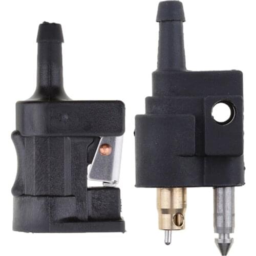 For Yamaha Outboard Motor Accessories 1 Set 1/4 ″ 6mm Male & 5/16 ″ 8mm Female Fuel Line Hose Adapter Fitting Pipe Connector
