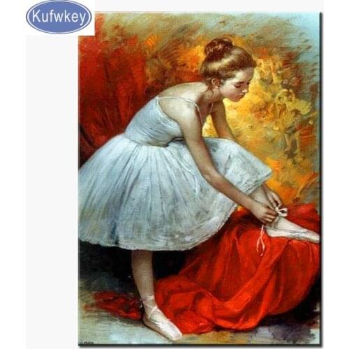 5d Diy Diamond Painting angels Pattern Cross Stitch Kits Ballet girl full Square Mosaic Diamond Embroidery sale decor home