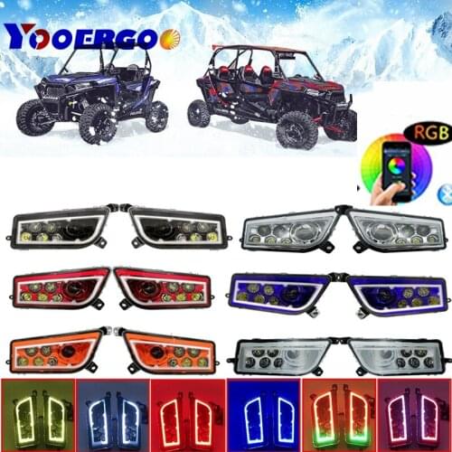 ATV accessories OEM Headlight 2014 2015 2016 Polaris RZR 1000 XP 4 2412335 Polaris RZR 900 LED Head Lights polaris 1000 turbo