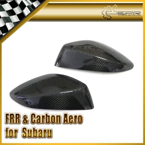 Car-styling BRZ ZC6 For Toyota FT86 ZN6 Scion GT86 Carbon Fiber Side Mirror Cover RHD(Stick On Type)