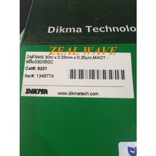 Dima Consumables DM-5MS Gas Chromatography Column 30 m 8221