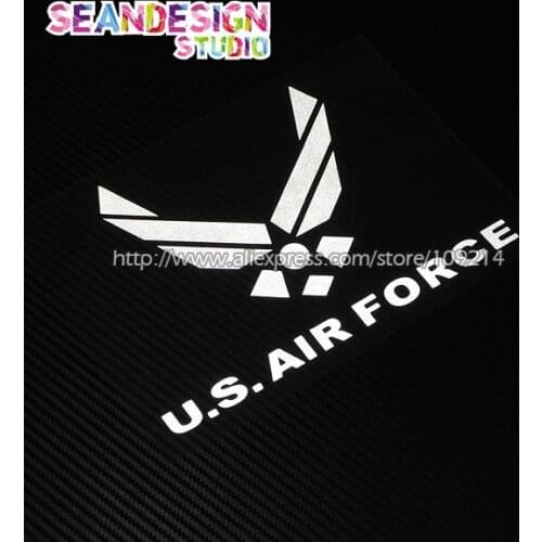 For US Air Force Auto Car Suv Motorcycle Motorbike Waterproof Sticker Decal J01
