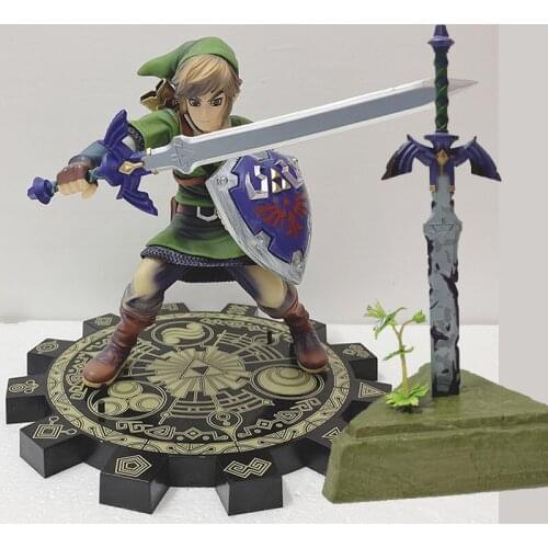 Anime Zelda Legend Figure Skyward Link Action Figure Collectible Model Toys Kids Gift Toys Doll Christmas