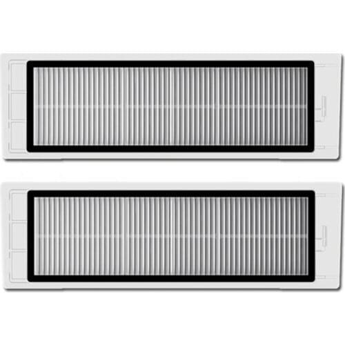 2pieces HEPA filter for XIAOMI Mi Robot Vacuum Cleaner Parts Replace the cleaning frame HEPA filter