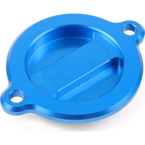 Motorcycle Engine Oil Filter Cover Cap FOR Husqvarna FE FC 450 501S 701 ENDURO SUPERMOTO FOR Husaberg FE FS FX 390 450 501 570