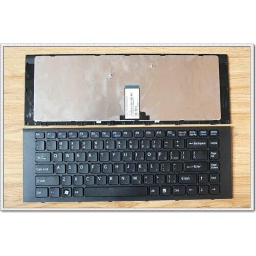 NEW FOR SONY VAIO PCG-61211L PCG-61211T Black US Laptop Keyboard With Frame