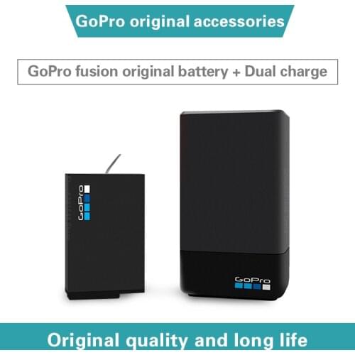GoPro fusion original accessories dual charging fast charger 360 panoramic motion camerarechargeablelargecapacityoriginalbattery