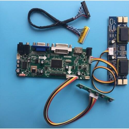 Controller board kit panel for MT190AW01 V.3/MT190AW01 V2 1440X900 19" 30pin M.NT68676 HDMI DVI LCD DIY VGA LVDS LED screen