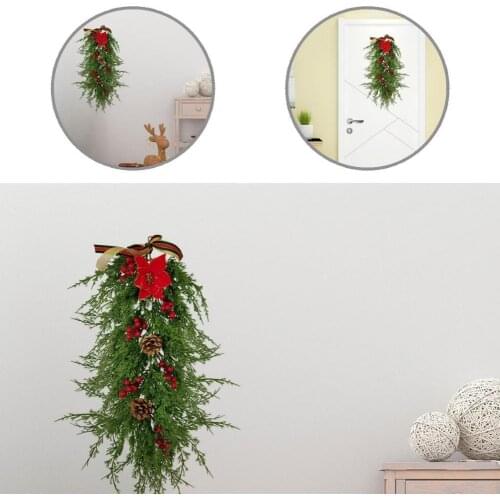 Realistic High Quality Artificial Christmas Pine Branch Fine Workmanship Artificial Christmas Tree Durable for Garden