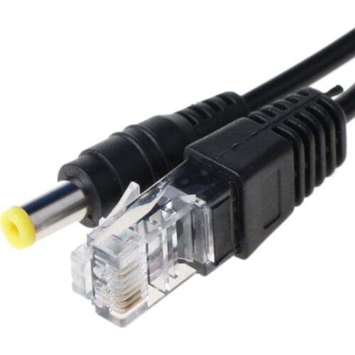 RJ45 Injector POE Splitter Adapter Cable Kit Passive Power Over Ethernet 12-48V XXUC