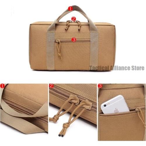 30cm Handgun Bag Pouch Tactical Airsoft Nylon Equipment Hunting Pistol Handle Bag