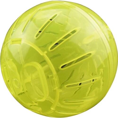 1pcs 3.94in Pet Running Ball Plastic Grounder Jogging Hamster Pet Small Exercise Rolling Ball Toy 4 Colors Hamster Accessories