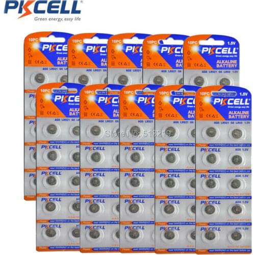 100 x AG6 371A 371 370 SR69 LR920 LR69/171 921 Button Batteries 32mAh for bullets eggs watches calculators remote controls toys