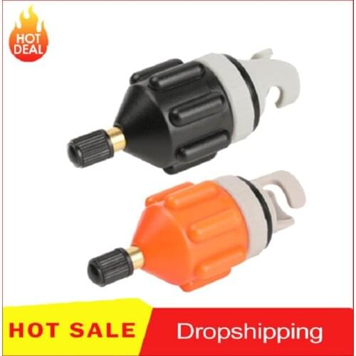 1/2pcs Kayak Inflatable Pump Adapter Rowing Boat Air Valve Adaptor Nylon for SUP Board Kayak Parts inflatable boat Accessories