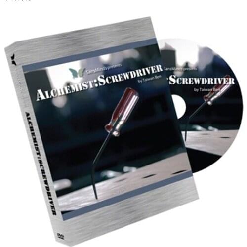 Alchemist: Screw Driver (2 Gimmicks and DVD) - Trick - Magic Trick,accessories,mentalism,,illusion,props,gimmick,2015 New