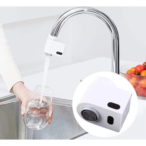 Automatic Faucet Motion Sensor Adapter Tap Autowater For Kitchen Bathroom Sink Hand Free Aerator Smart Faucet Sensor