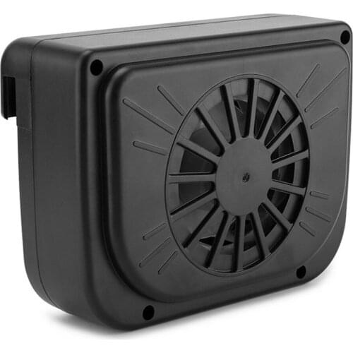 Car Cooler Ventilation Cooling System Solar Power Window Auto Fan Air Vent