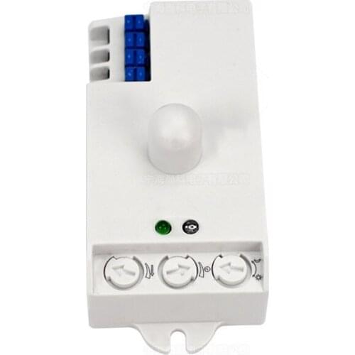 Microwave Switch Sensor Radar Sensor AC 220V 240V 5.8GHz Microwave Radar Sensor Switch with Shell