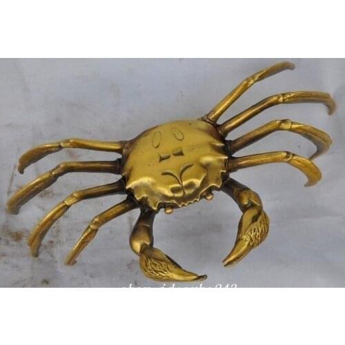 Exquisite China Wealth Crab (P Plus come fiscal) Statue