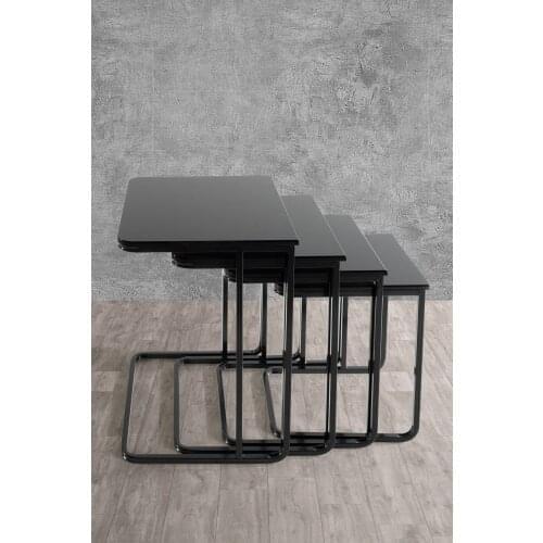 Coffee Table Statik Vegas Nesting Table staticblack