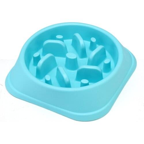 DT040 Pet Slow Bowl Food Bowl Anti-Choke Dog Feeding Food Bowl Pet Feeder Non-slip Thickening Eating Bowl For Pet