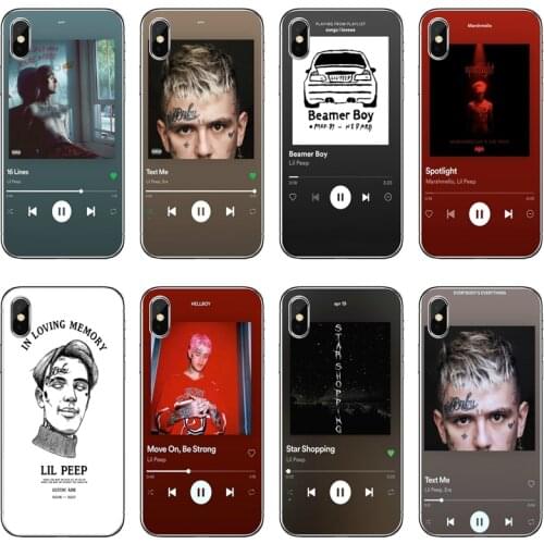 Lil Peep Hellboy Love album Soft Phone Case For Samsung Galaxy A70 A60 A50 A40 A30 A10 A9 A7 A5 A3 A8 A6 Plus 2018 2017 2016