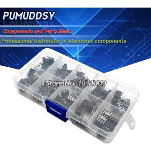 100PCS/lot In common use DIP IC kit NE555 UC3842 UC3843 UC3845 24C02 24C04 24C08 24C16 24C32 24C64 DIP each 10PCS igmopnrq