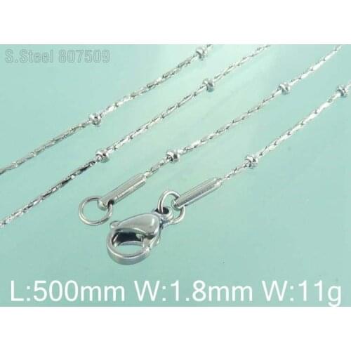 Wholesale Stainless Steel Jewelry Fashion Small Chain Necklace For Woman Design Vintage Hot Selling G7N4151