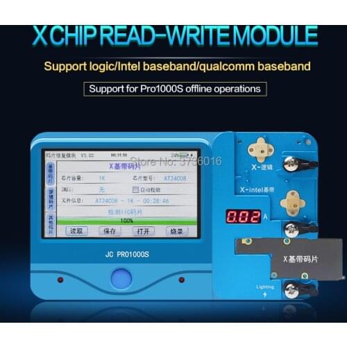 For 4S To X Logic/baseband Chip Reading Saving Editing Burning Programmer Tool With JC PRO 1000S IC Icloud Repair