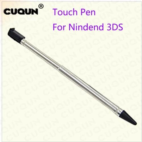 Original Telescopic Touch Pen for Nintend 3DS Portable Retractable Stylus Touch Screen Solid Metal Telescopic Pen for 3DS